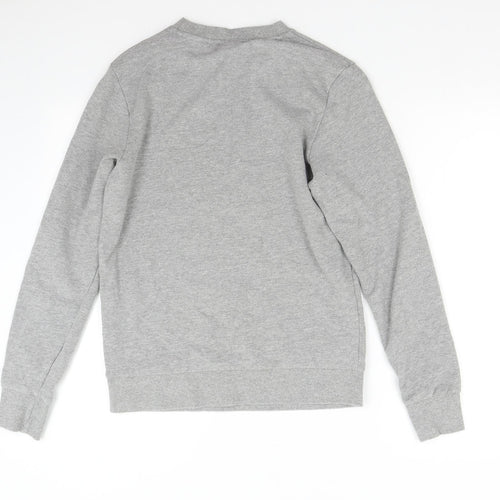 JACK & JONES Mens Grey   Pullover Sweatshirt Size S