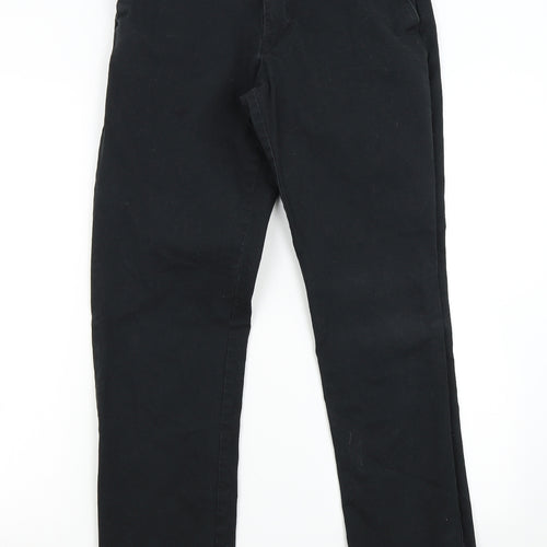 M&S Womens Black   Straight Jeans Size 30 L33 in