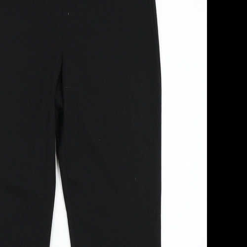 M&S Womens Black   Trousers  Size 16 L28 in