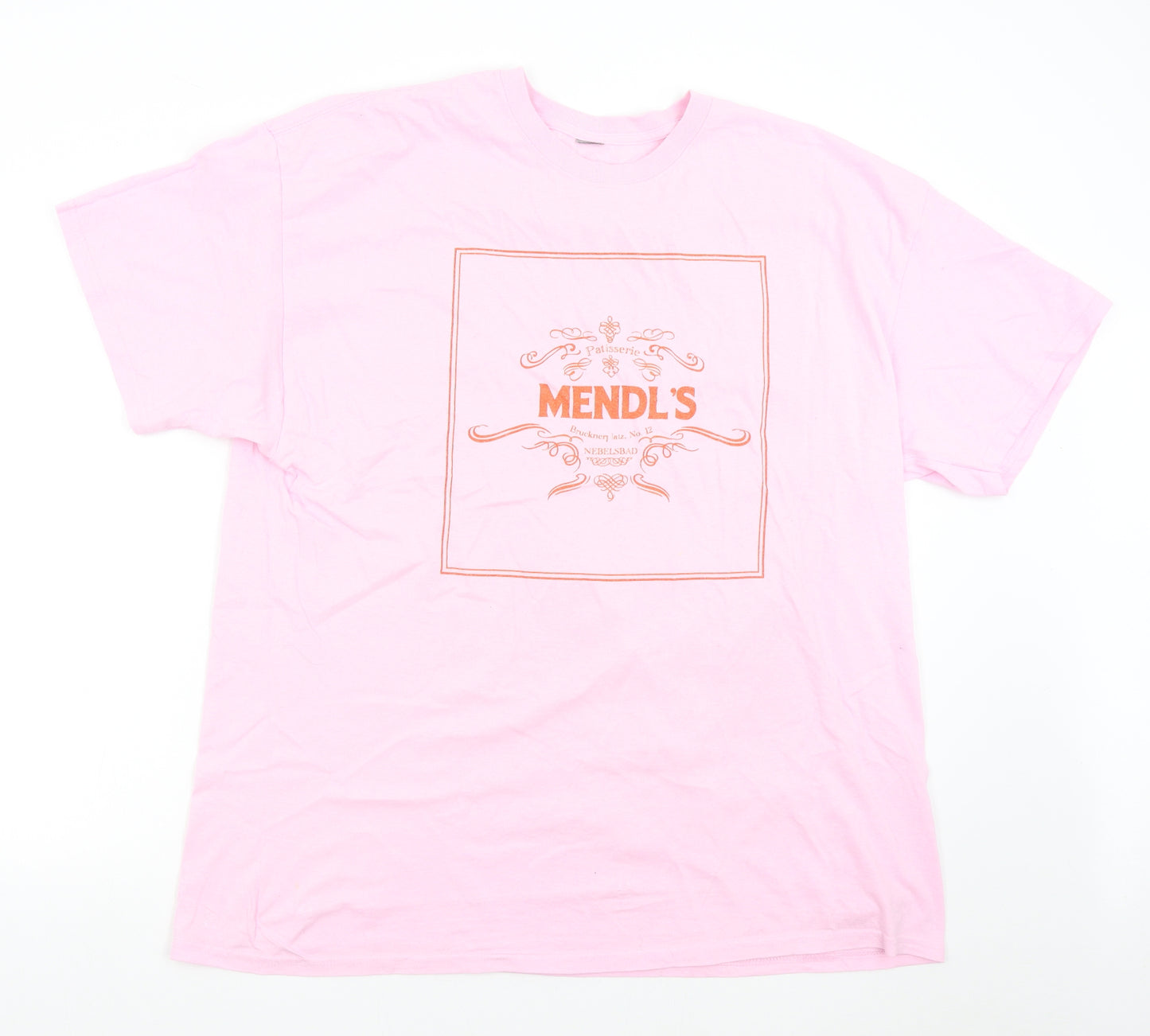 Mendl's Mens Pink    T-Shirt Size XL
