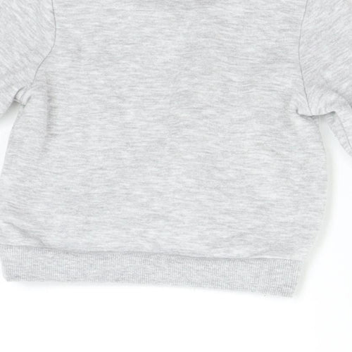 Primark Baby Grey   Pullover Jumper Size 6-9 Months  - Star
