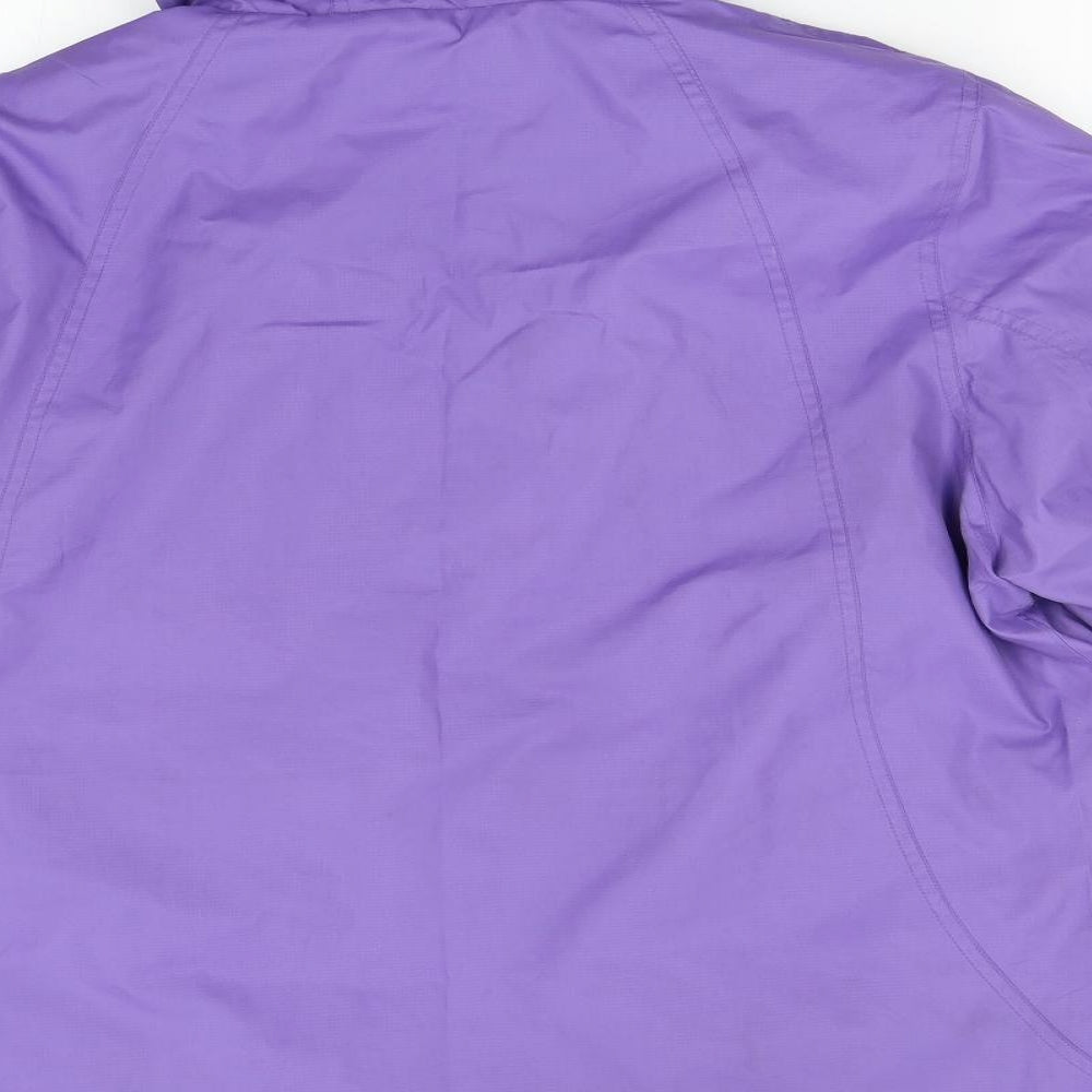 Debenham's Womens Purple   Anorak Jacket Size 20