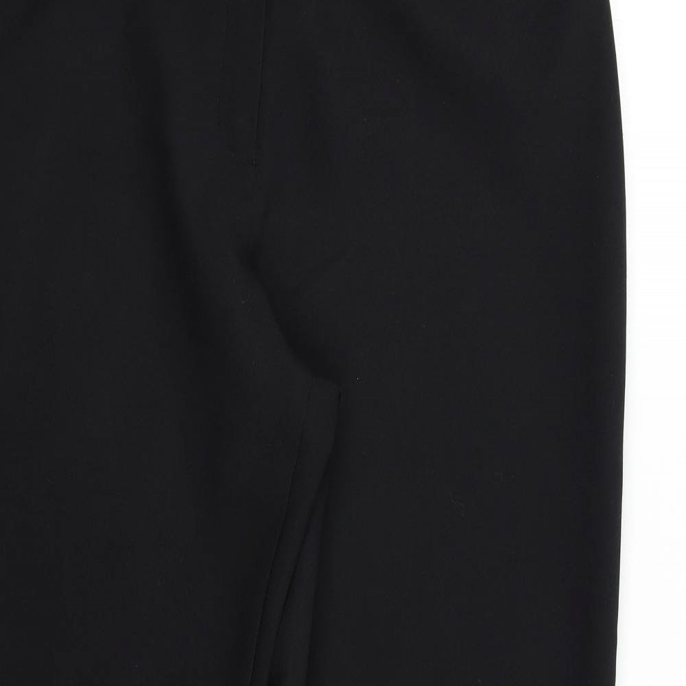 m&s Womens Black   Trousers  Size 16 L30 in