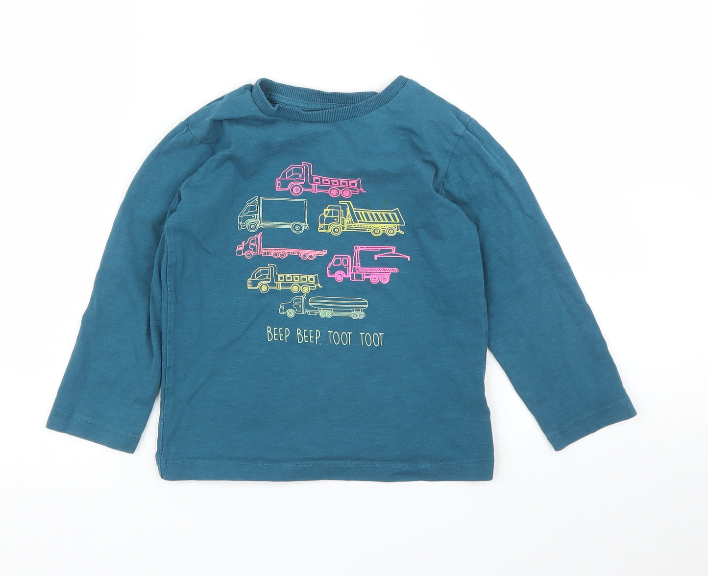 NEXT Boys Green   Basic T-Shirt Size 3 Years