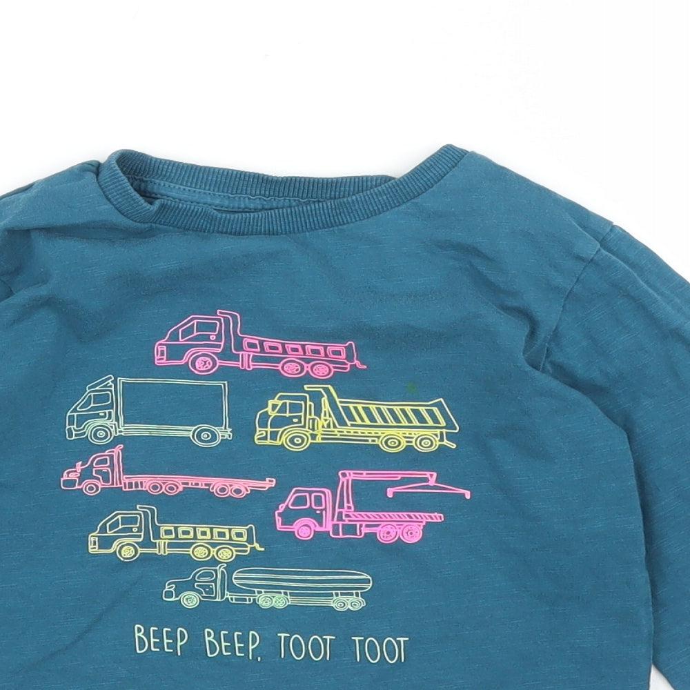 NEXT Boys Green   Basic T-Shirt Size 3 Years