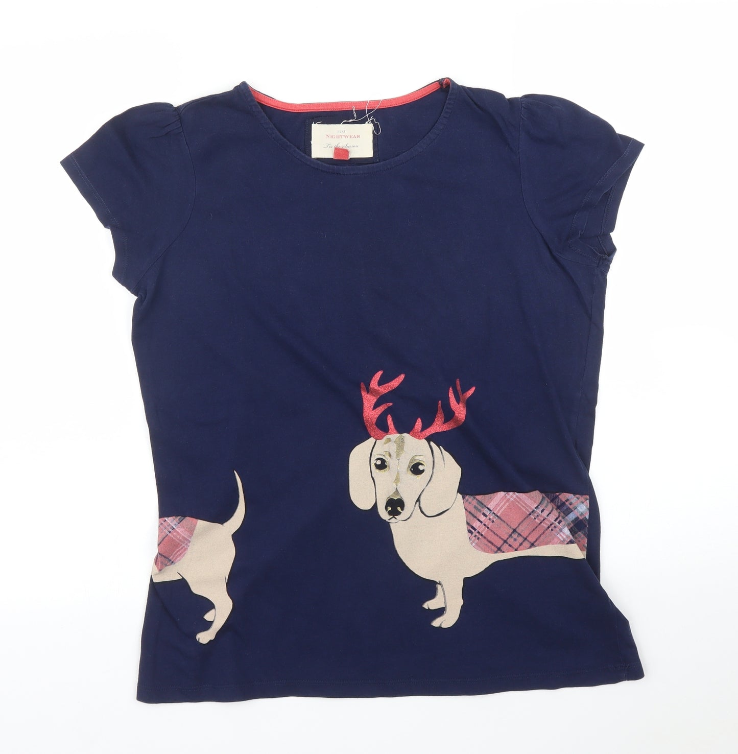 NEXT Womens Blue   Basic T-Shirt Size M  - PJ top
