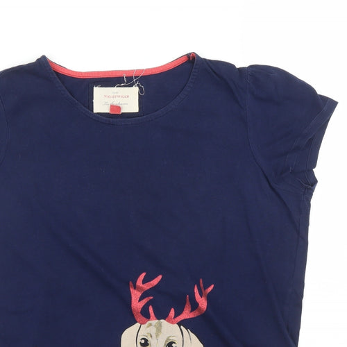 NEXT Womens Blue   Basic T-Shirt Size M  - PJ top