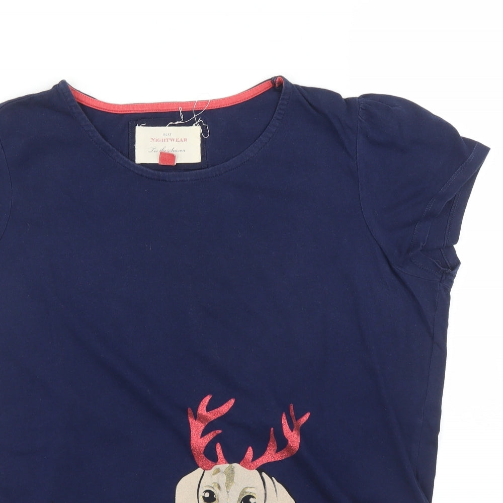 NEXT Womens Blue   Basic T-Shirt Size M  - PJ top
