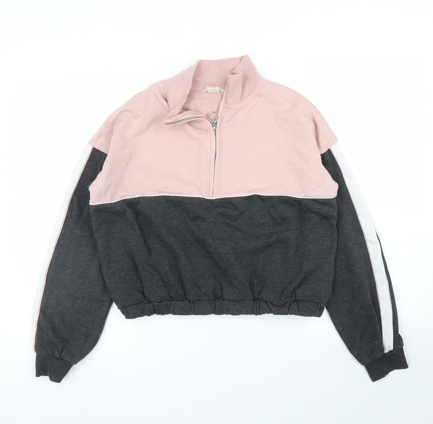 H&M Girls Pink   Pullover Jumper Size 12 Years