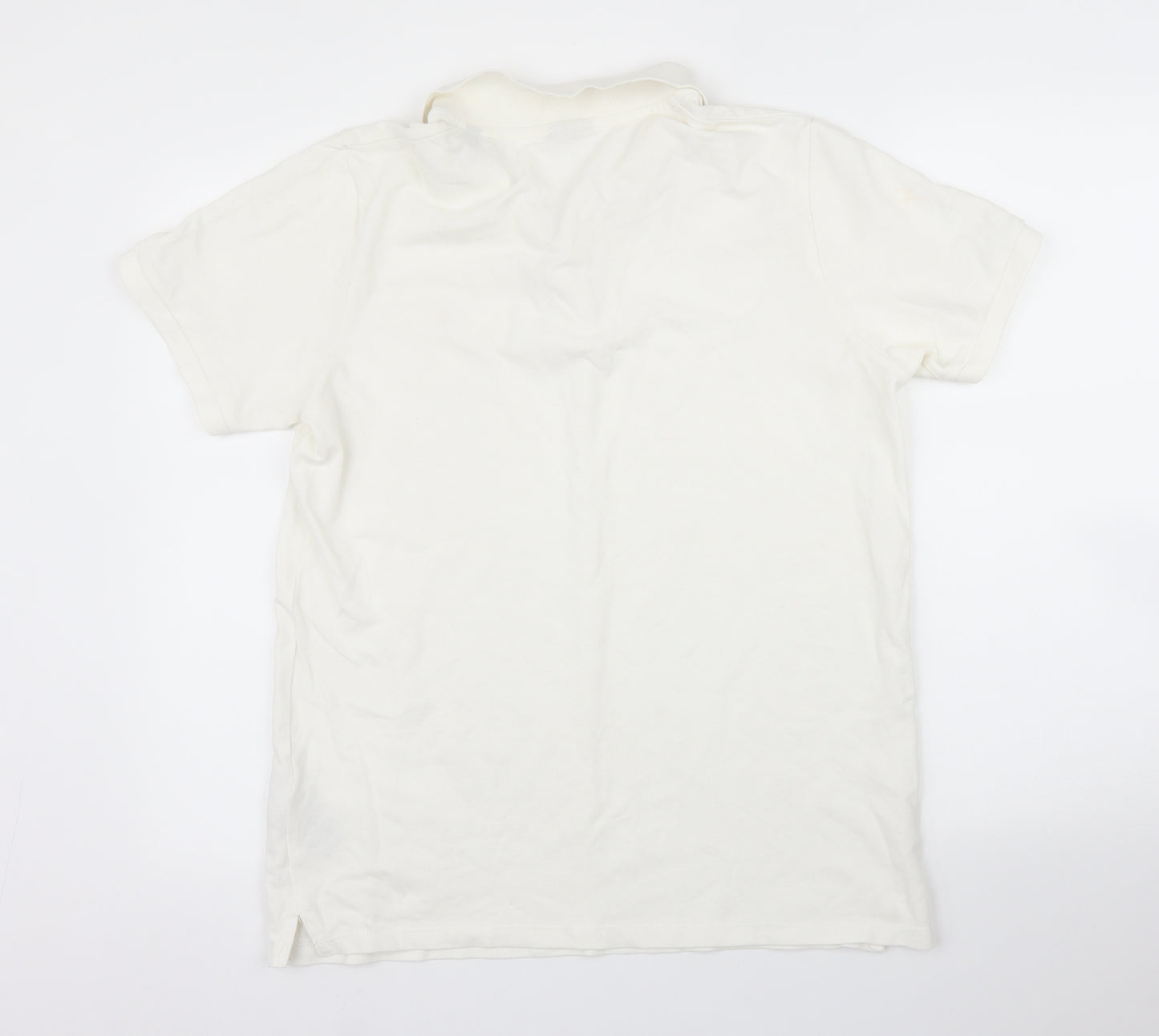 JACK & JONES Mens White    Polo Size L