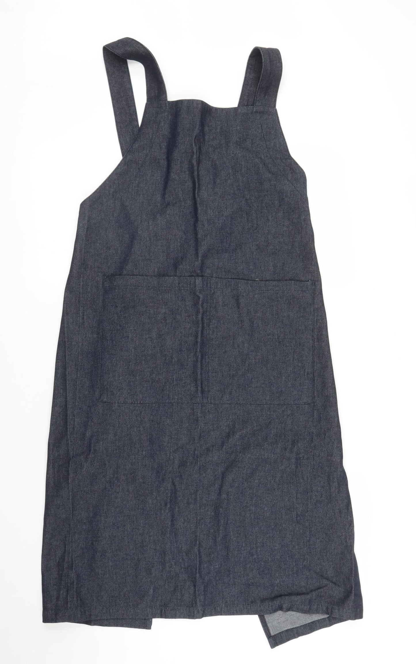 Preworn Womens Blue   Basic Blouse Size M  - Apron