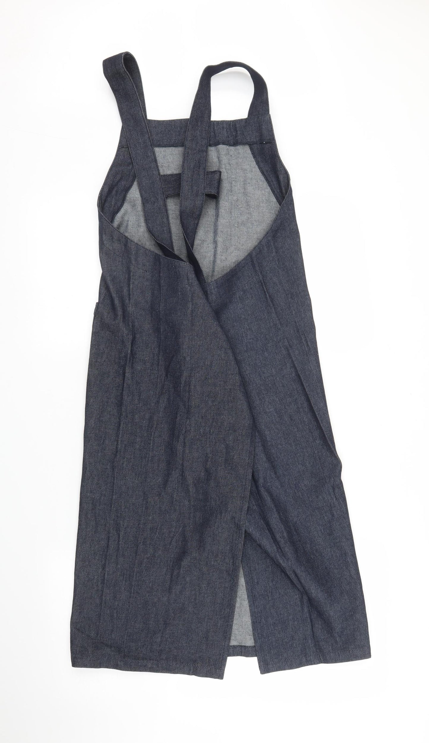 Preworn Womens Blue   Basic Blouse Size M  - Apron