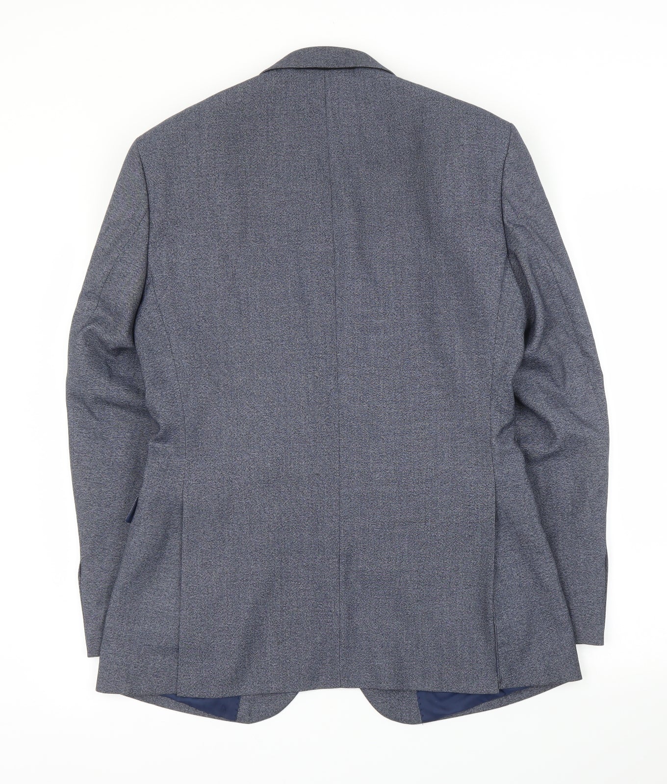 Moss Mens Grey   Jacket Suit Jacket Size 38