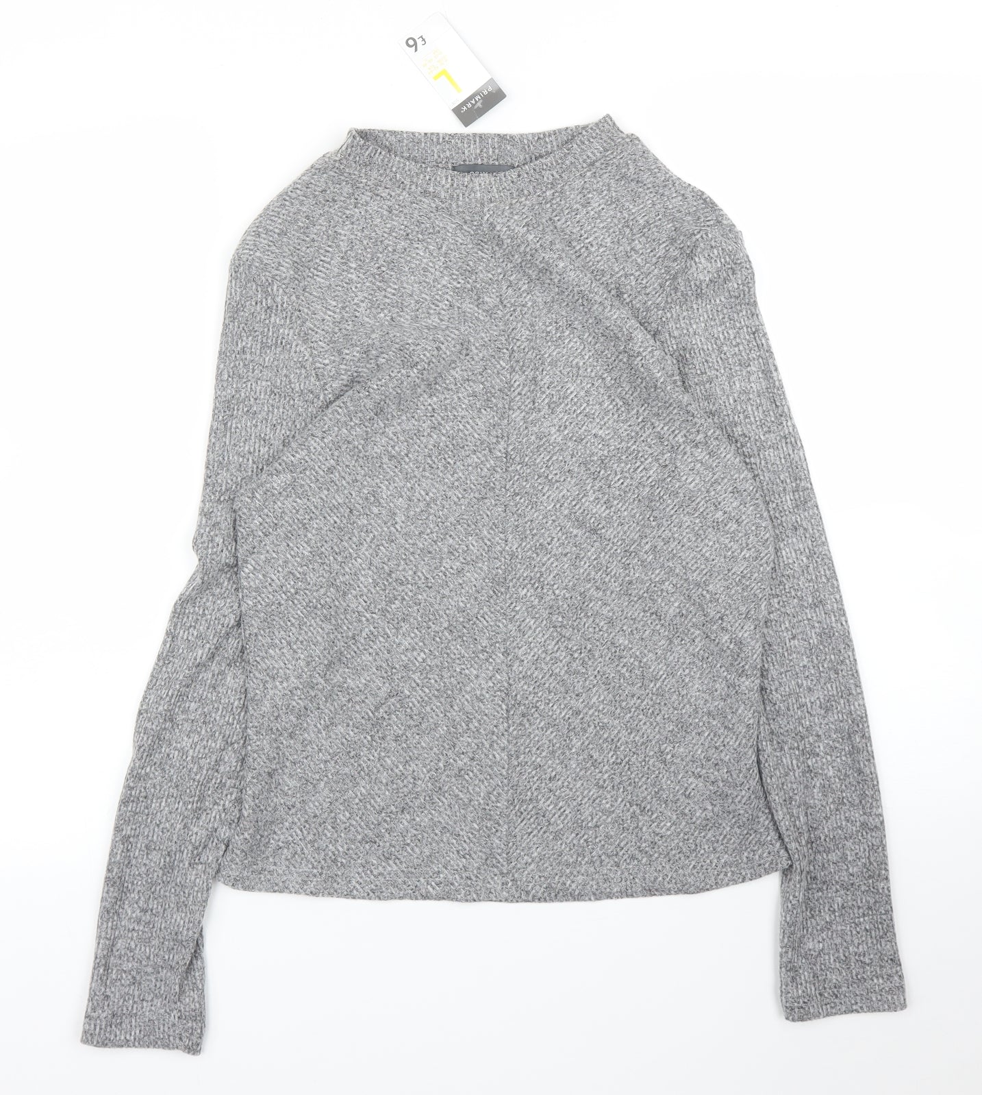 Primark Womens Grey   Basic T-Shirt Size L
