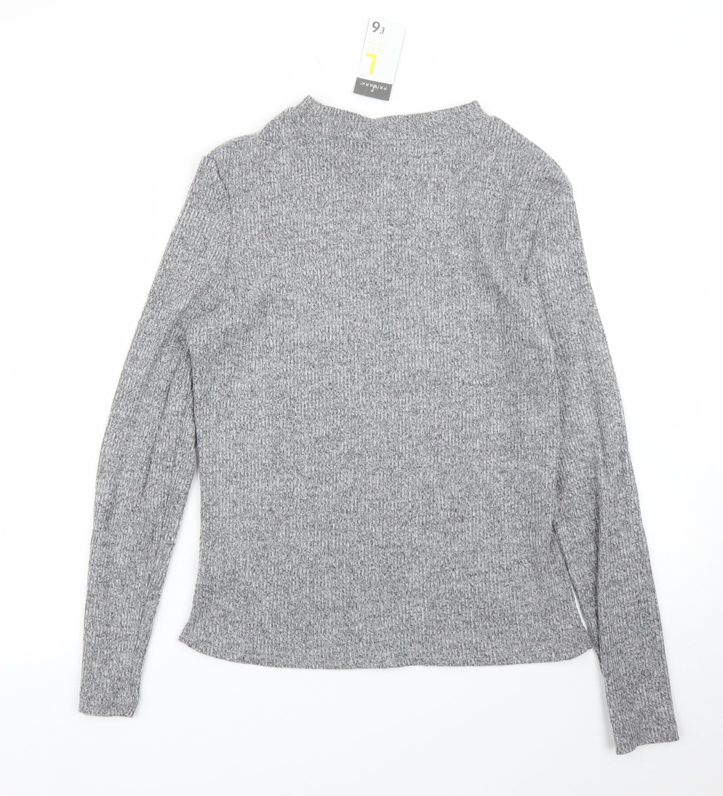 Primark Womens Grey   Basic T-Shirt Size L