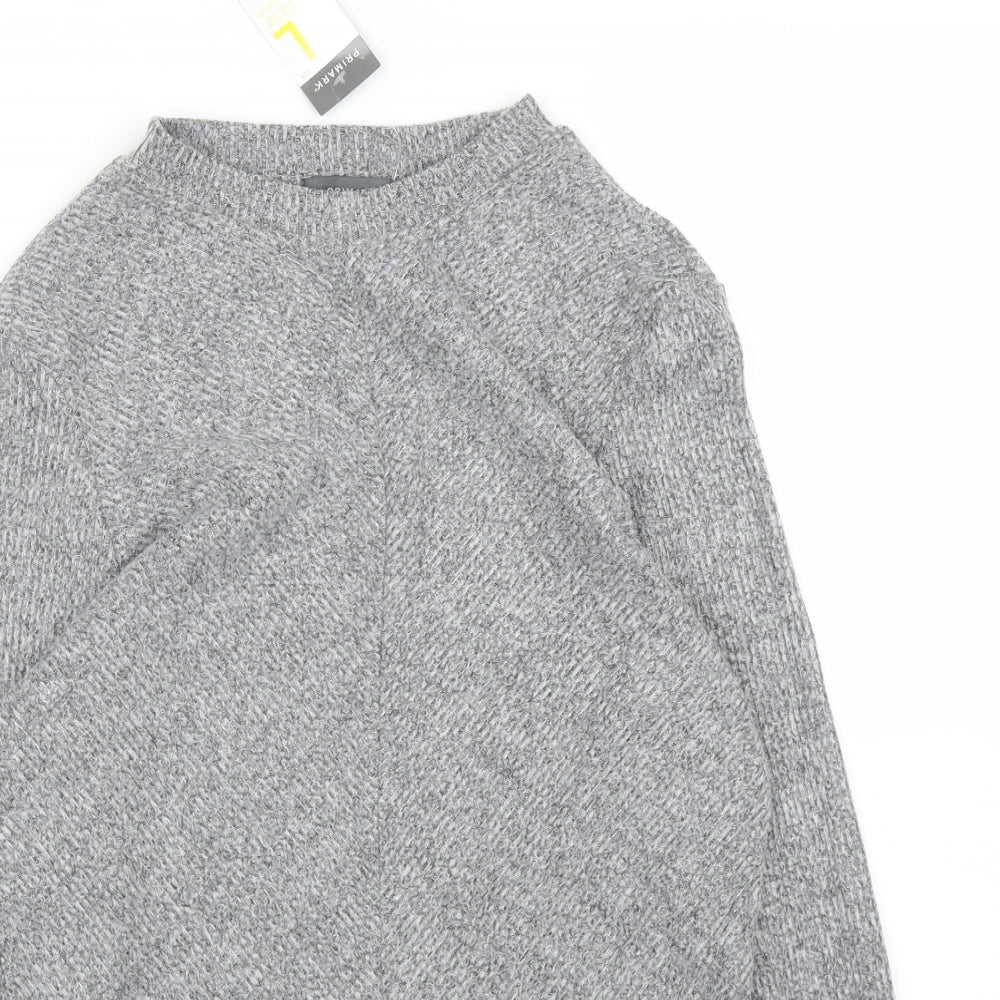 Primark Womens Grey   Basic T-Shirt Size L