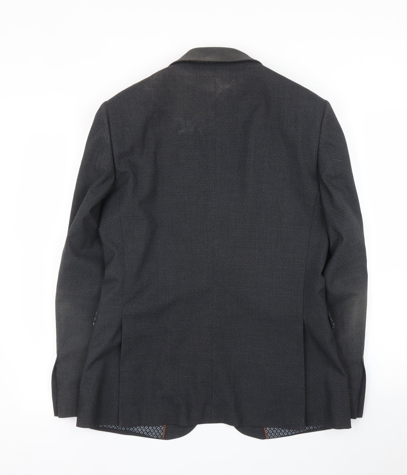 Burton Mens Grey   Jacket Suit Jacket Size 38