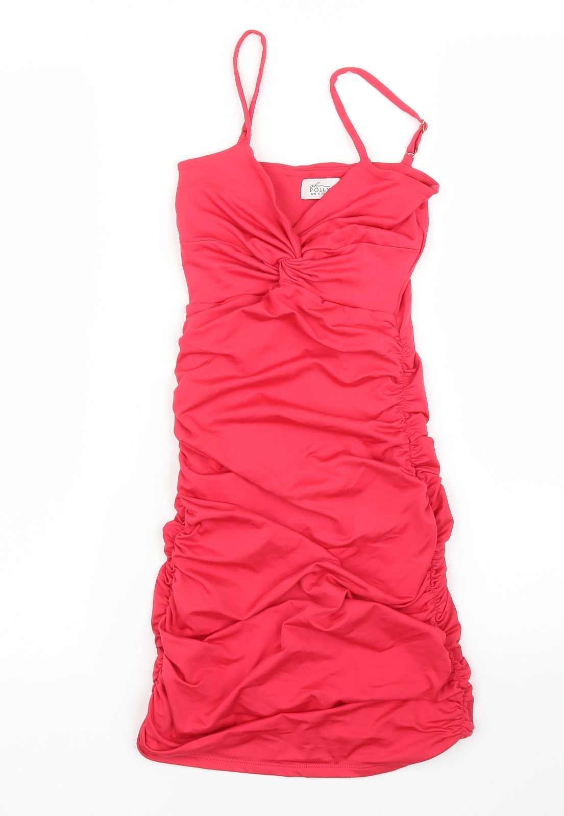 Polly Womens Pink   Bodycon  Size 4