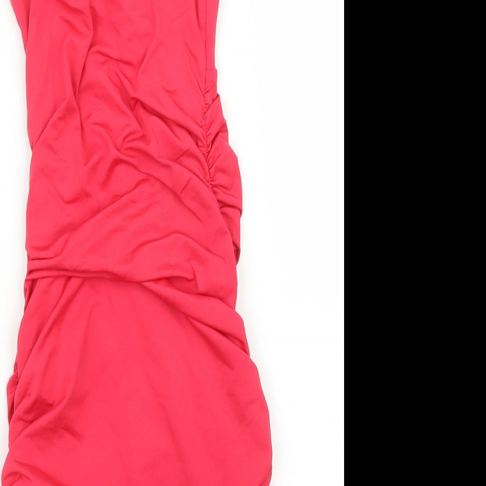 Polly Womens Pink   Bodycon  Size 4
