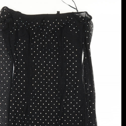 Nanana Womens Black   A-Line  Size 6