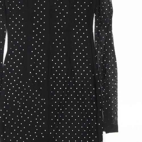 Nanana Womens Black   A-Line  Size 6