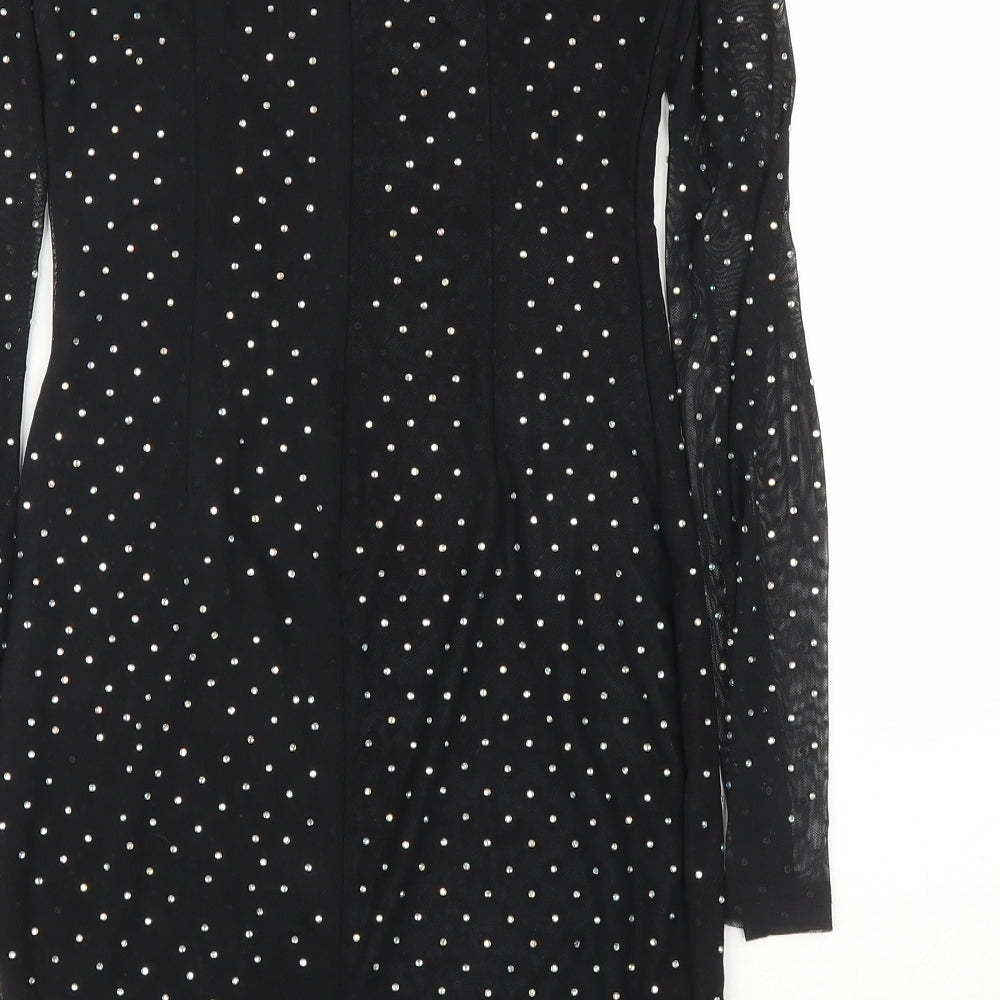 Nanana Womens Black   A-Line  Size 6