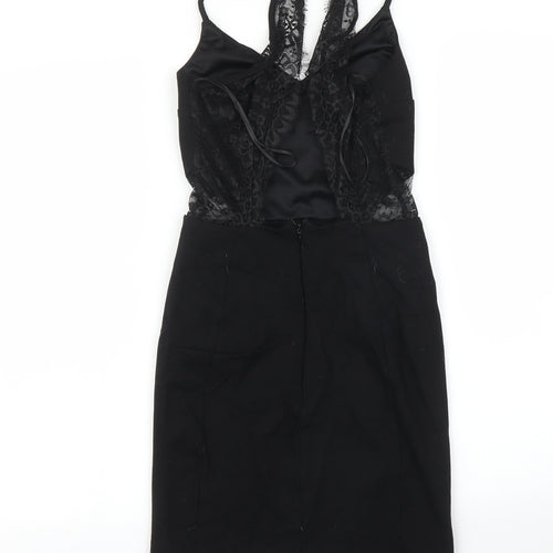 Miss Selfridge Womens Black   Sheath  Size 6