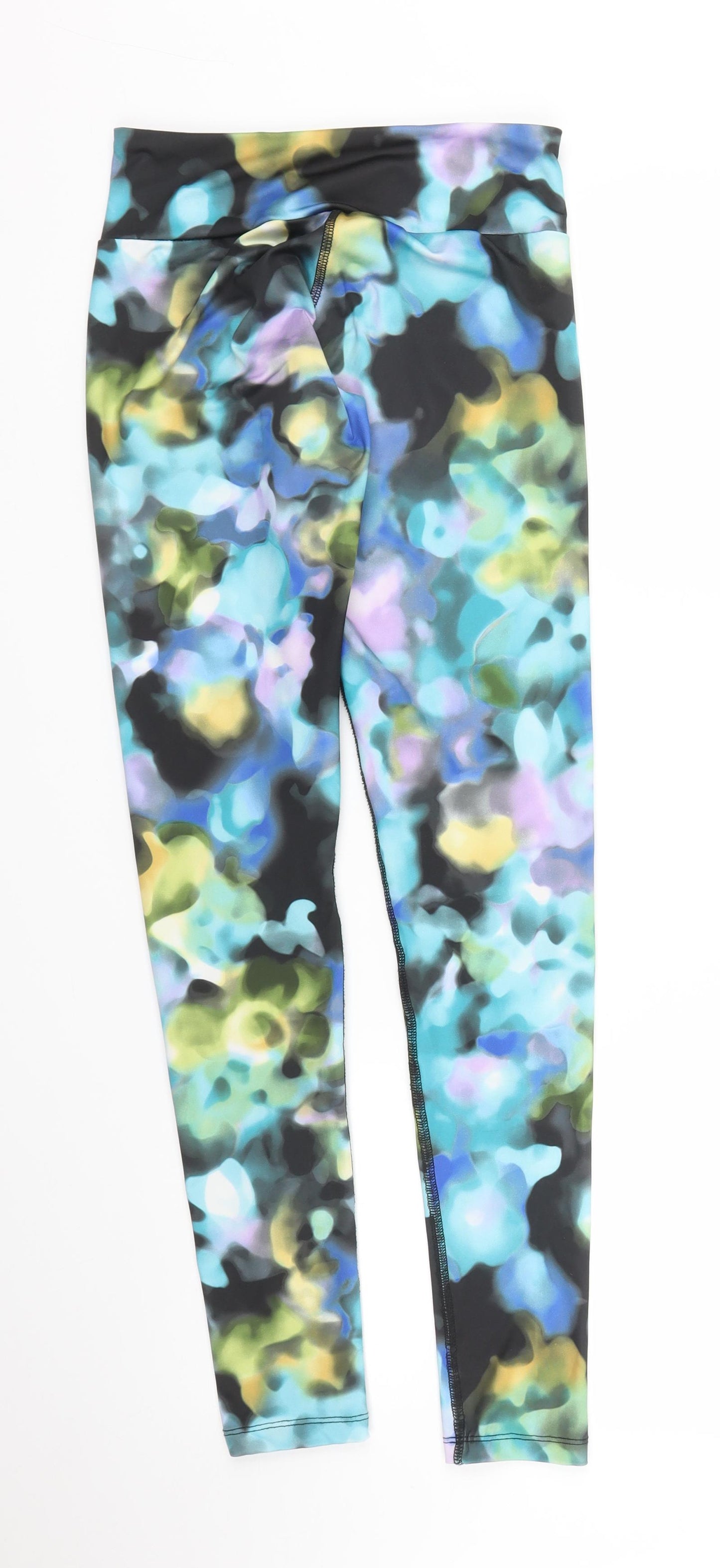 Kos USA Womens Blue   Carrot Leggings Size S L29 in
