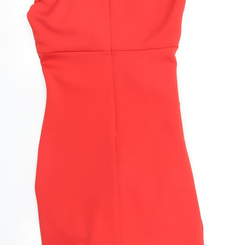Papaya Womens Red   Sheath  Size 8