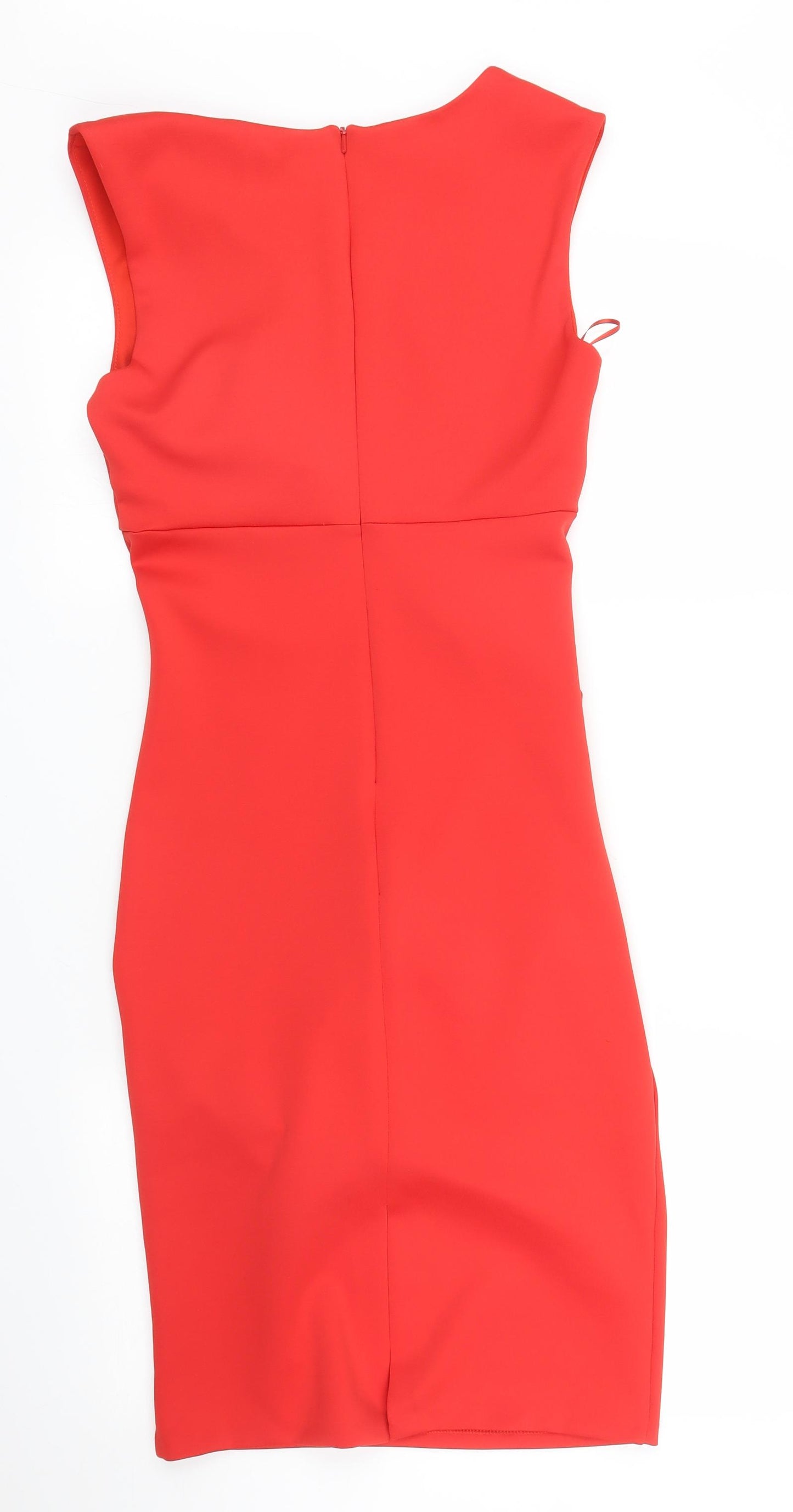 Papaya Womens Red   Sheath  Size 8