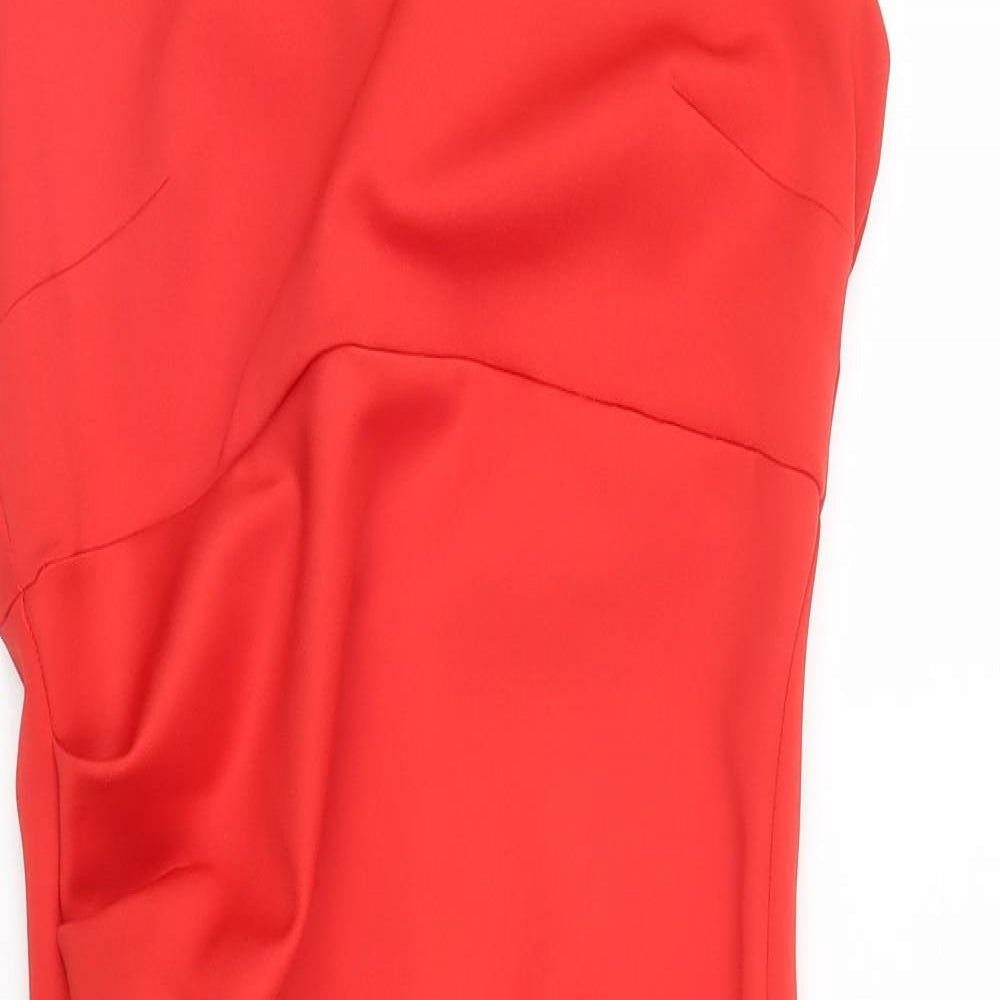 Papaya Womens Red   Sheath  Size 8