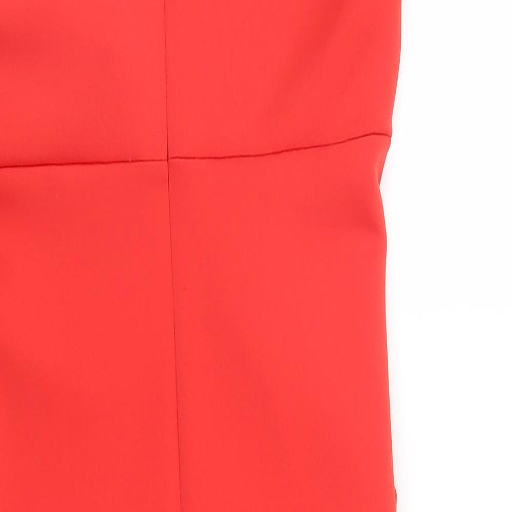 Papaya Womens Red   Sheath  Size 8