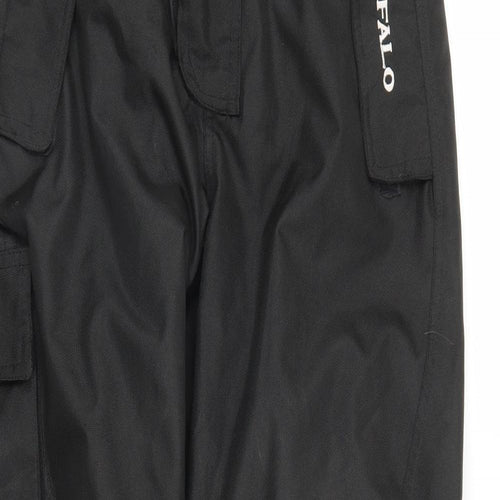 Buffalo Mens Black   Windbreaker Trousers Size XL L30 in - Biker jacket