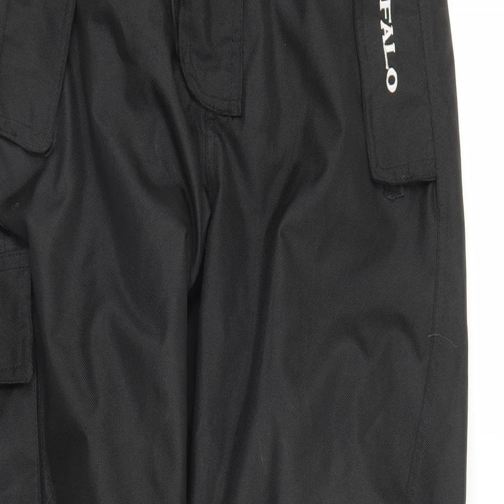 Buffalo Mens Black   Windbreaker Trousers Size XL L30 in - Biker jacket