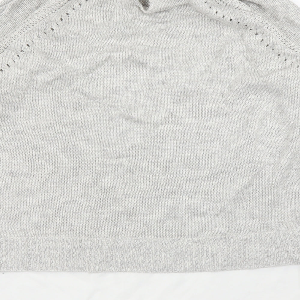 M&Co Womens Grey   Pullover Jumper Size 16