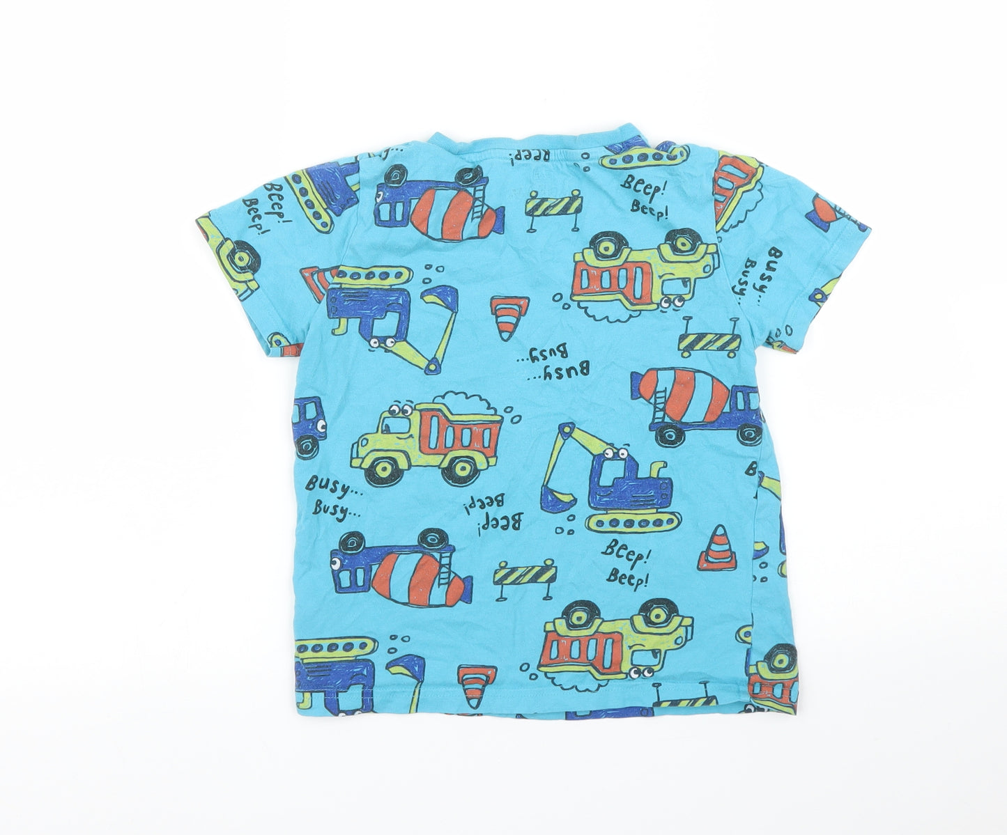 F&F Boys Blue   Basic T-Shirt Size 6 Years