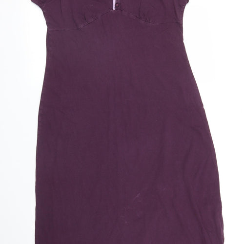M&S Womens Purple   A-Line  Size M
