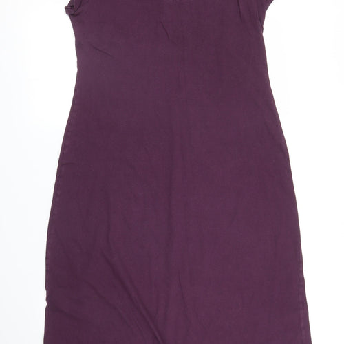 M&S Womens Purple   A-Line  Size M