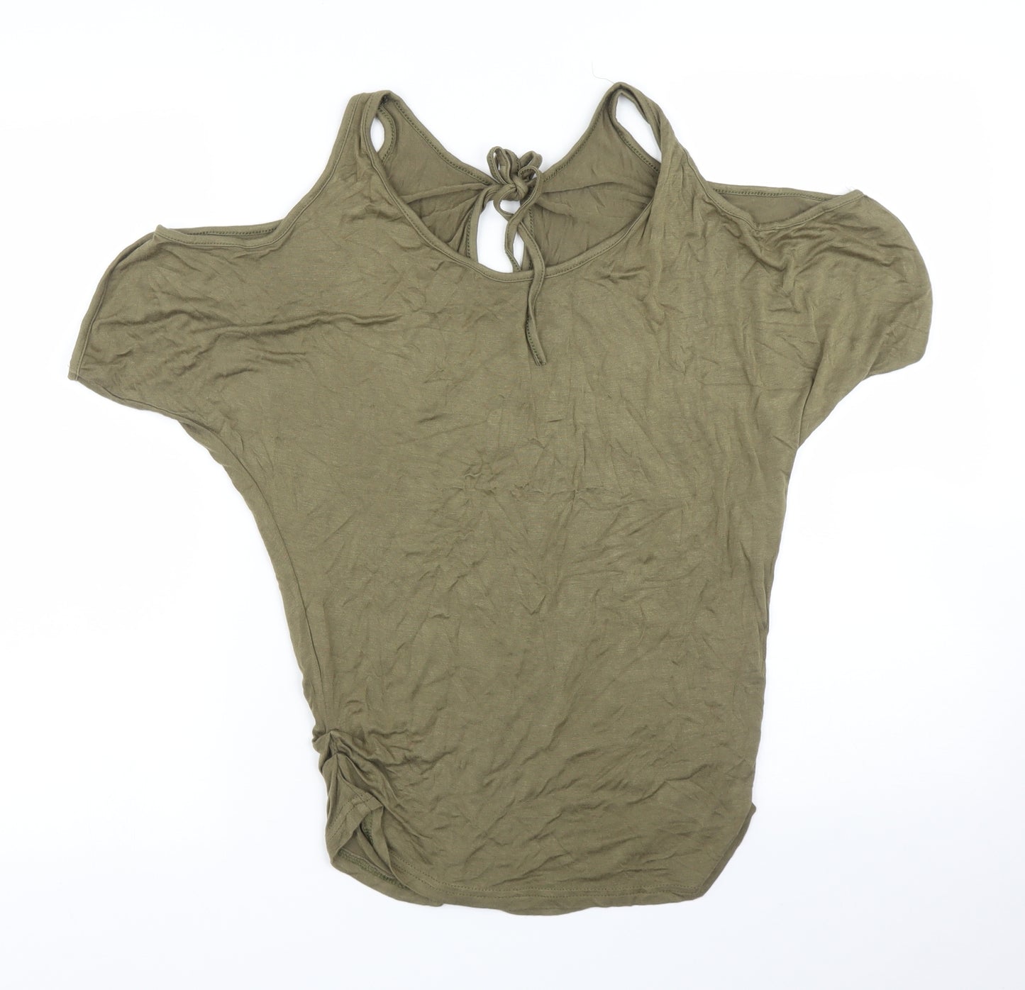 Preworn Womens Green   Basic Blouse Size S