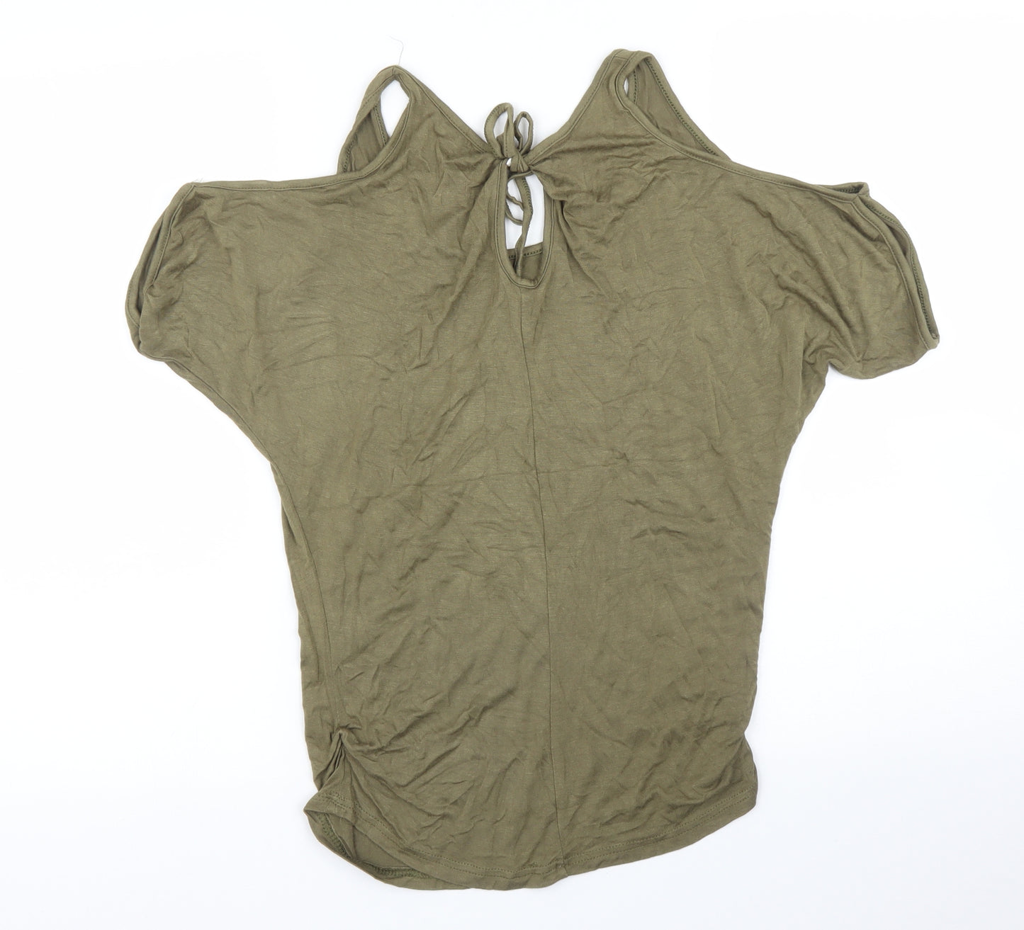 Preworn Womens Green   Basic Blouse Size S