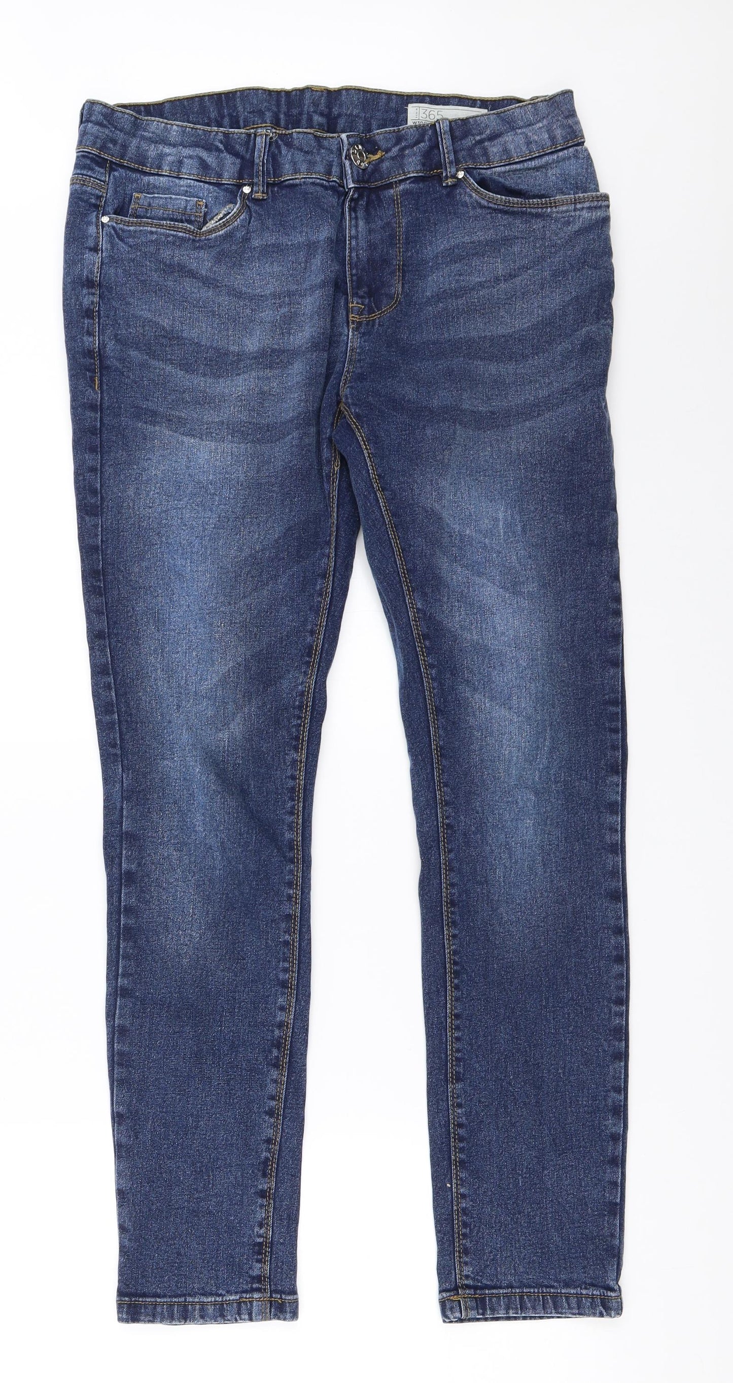 365 Denim Womens Blue  Denim Skinny Jeans Size 30 in L28.5 in