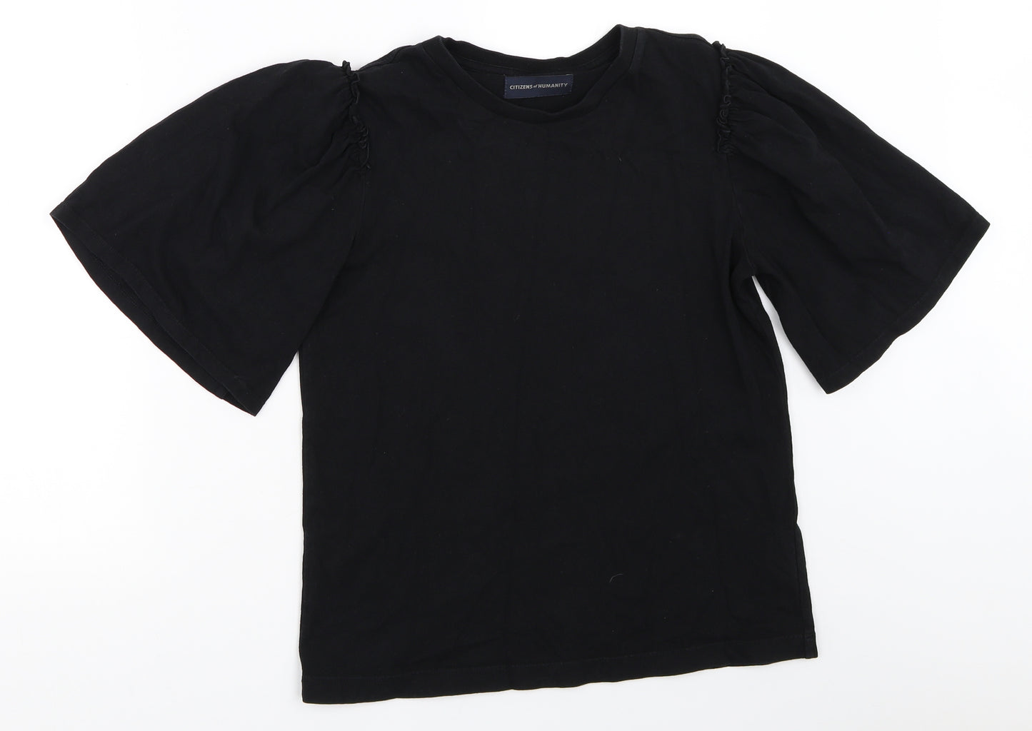 Citizens of Humanity Womens Black   Basic T-Shirt Size S