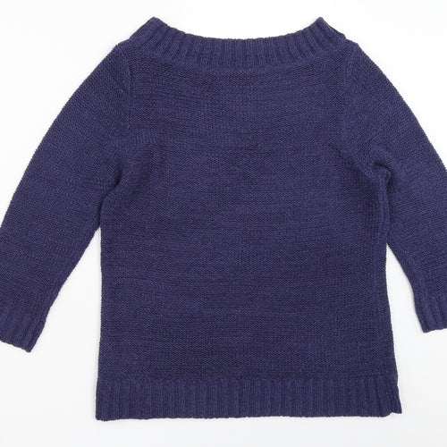 BHS Womens Blue   Pullover Jumper Size 12