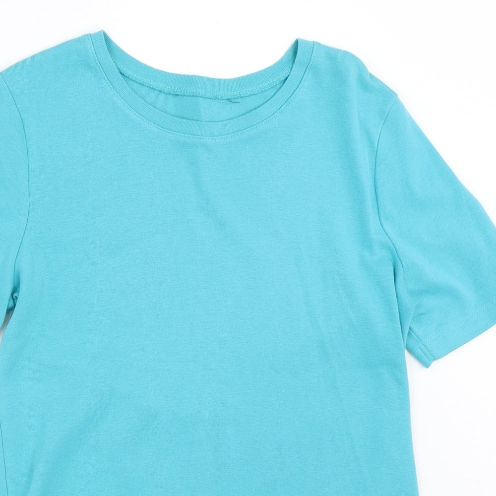BHS Womens Blue   Basic T-Shirt Size 12