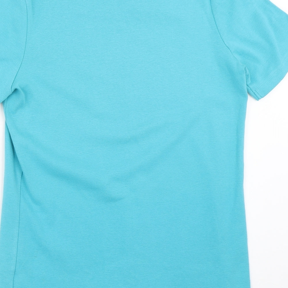 BHS Womens Blue   Basic T-Shirt Size 12