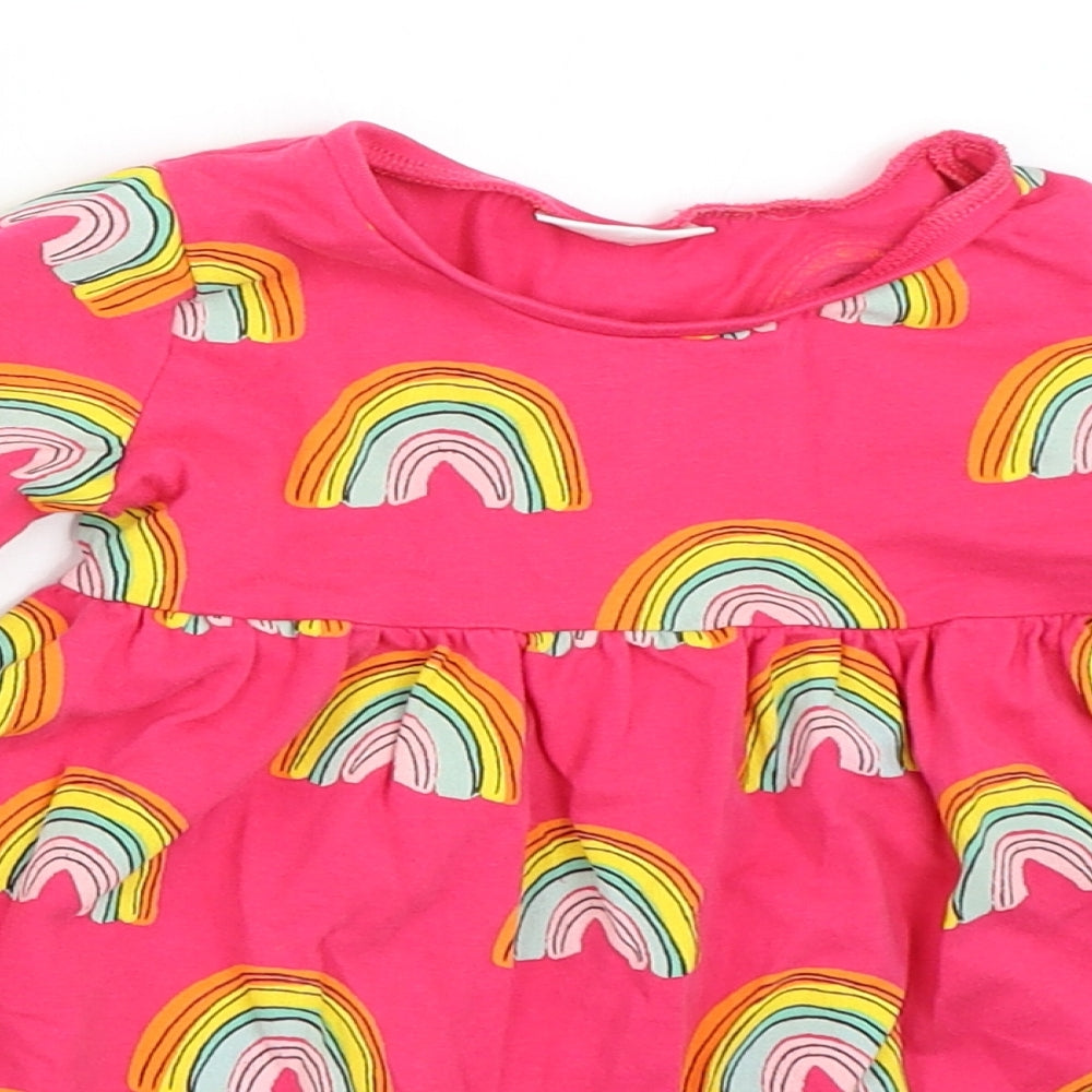 NEXT Girls Pink   Fit & Flare  Size 12-18 Months