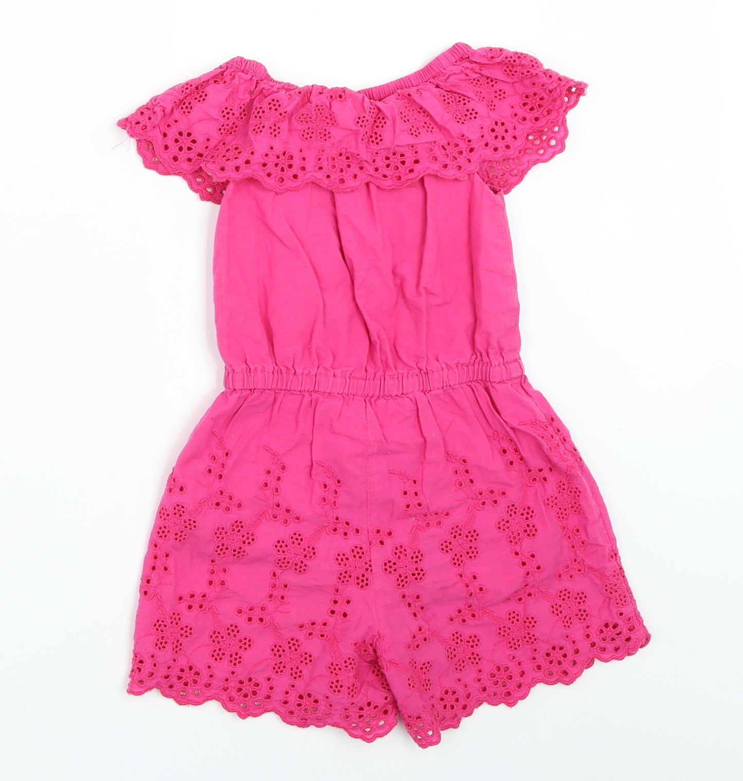 TU Girls Pink   Playsuit One-Piece Size 3-4 Years
