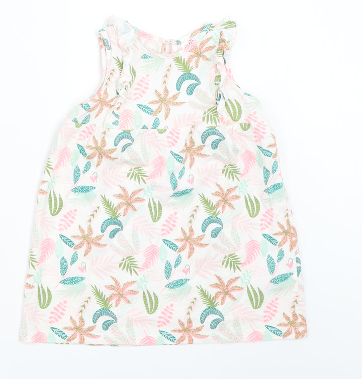 So Cute Girls Ivory   Fit & Flare  Size 12-18 Months