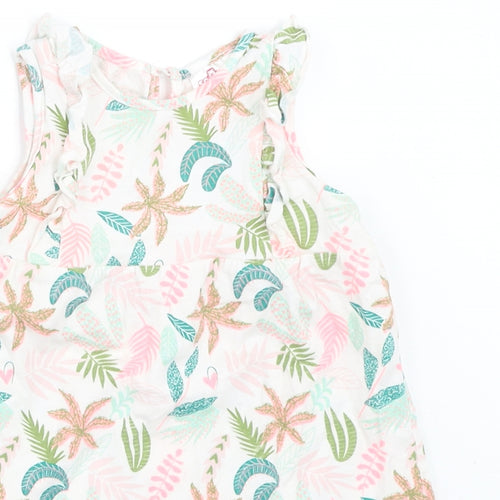 So Cute Girls Ivory   Fit & Flare  Size 12-18 Months