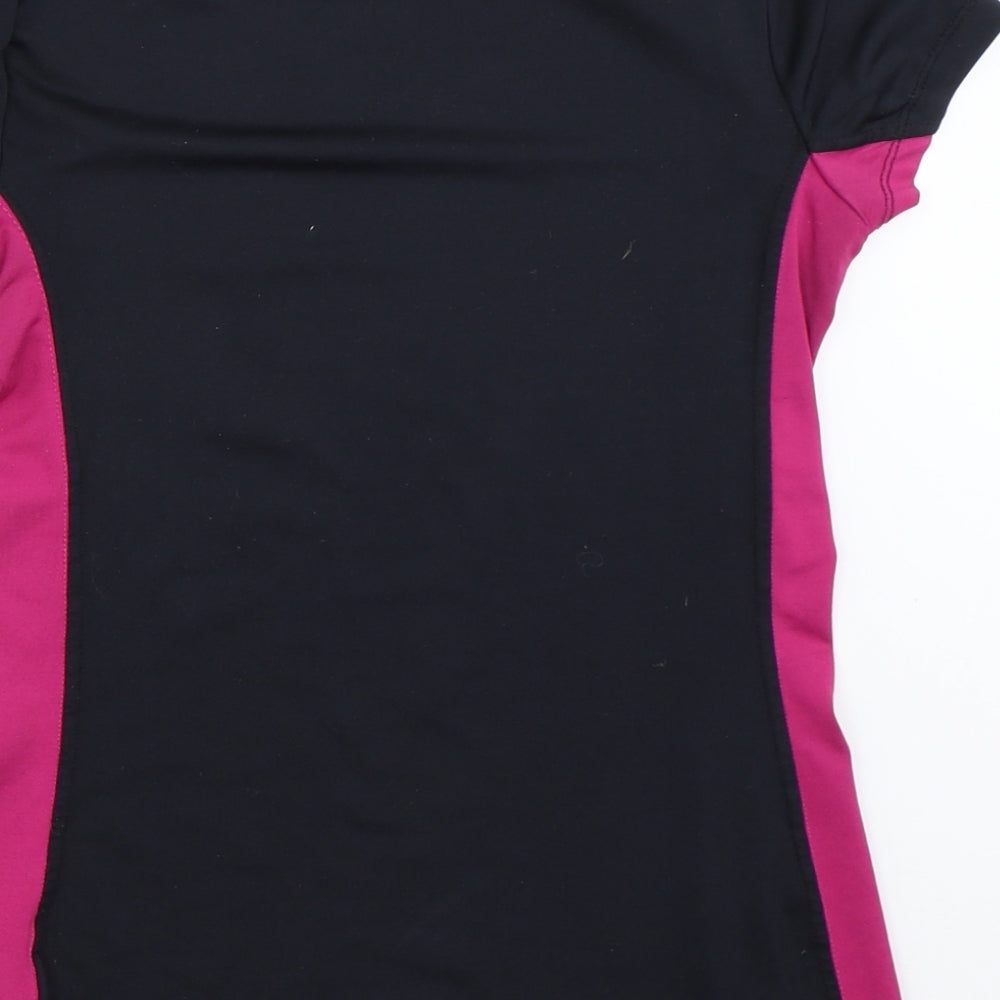 F&F Womens Black   Basic T-Shirt Size 8
